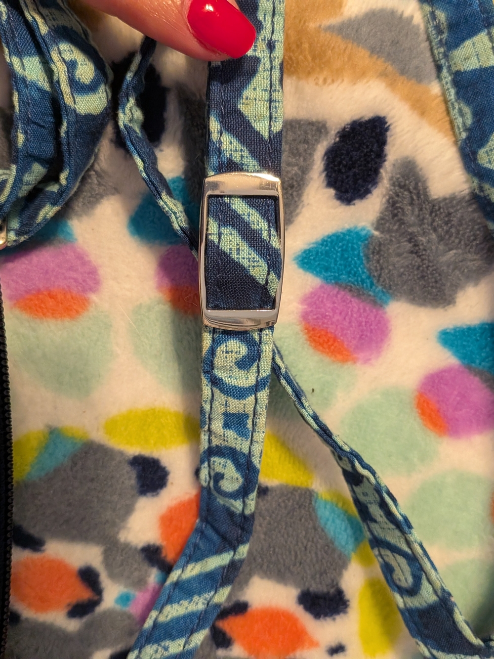 Vera Bradley Retired Ikat Island Crossbody Bag - Picture 9 of 11